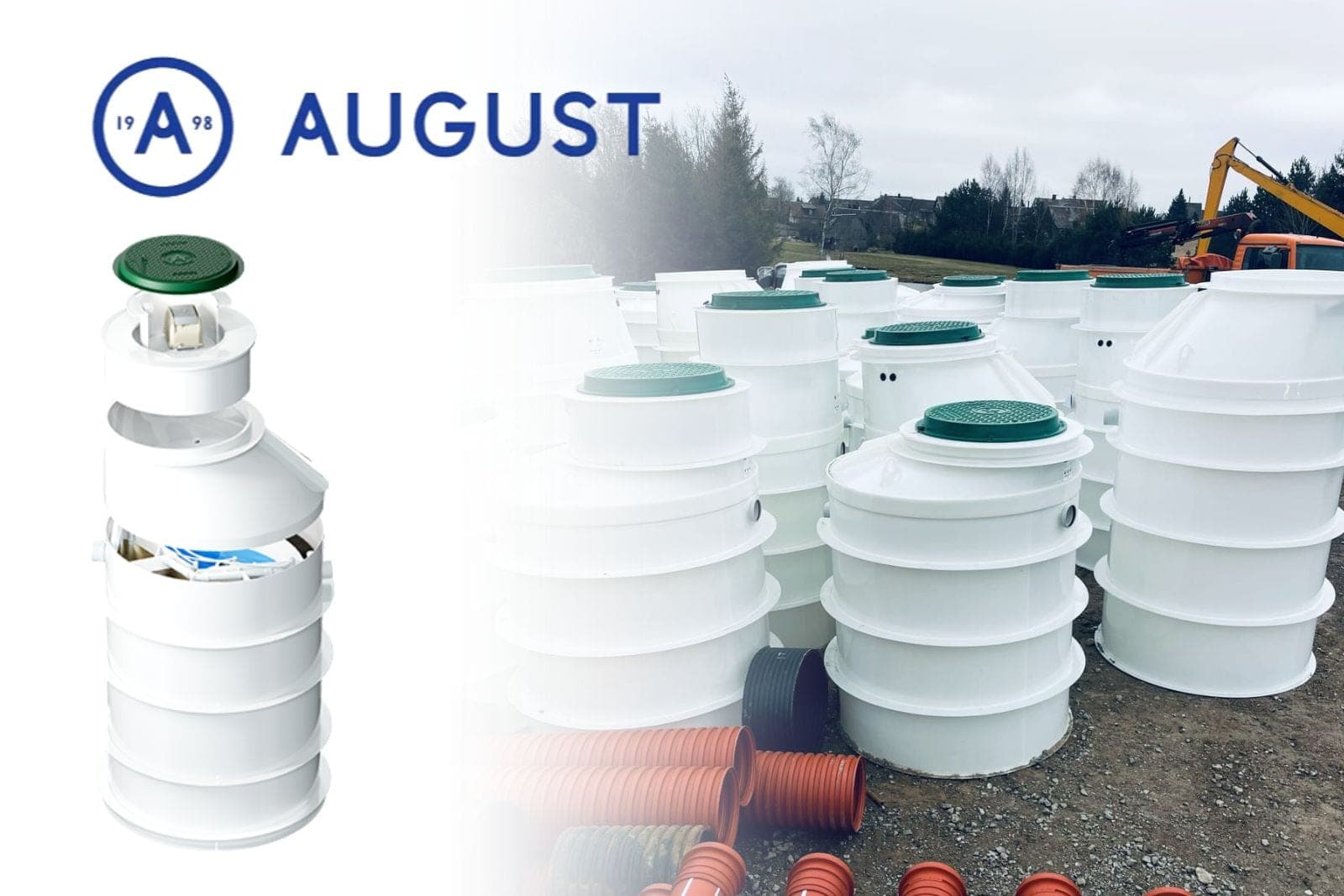 August nuotekų valymo įrenginiai