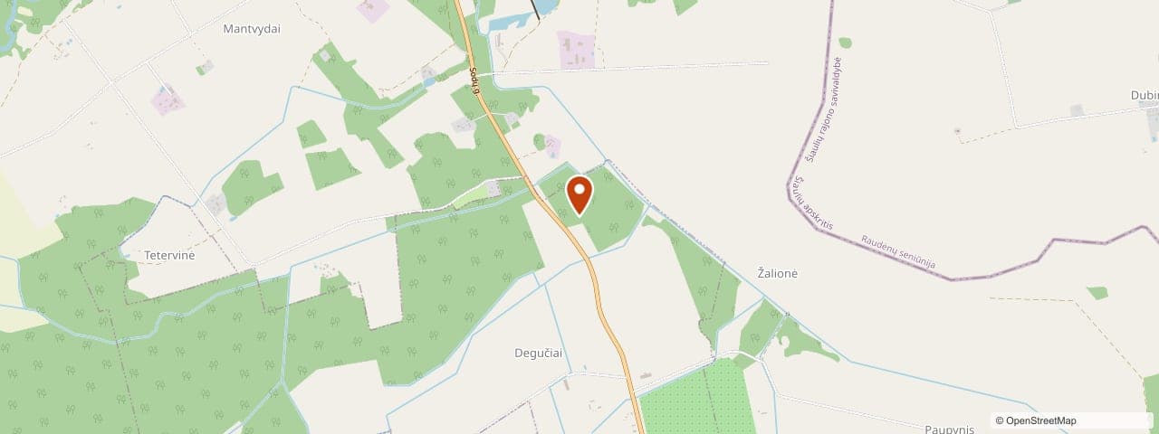 UAB Urbkasa vieta žemėlapyje – Biržulio g. 4, Pavandenė, Telšių r.