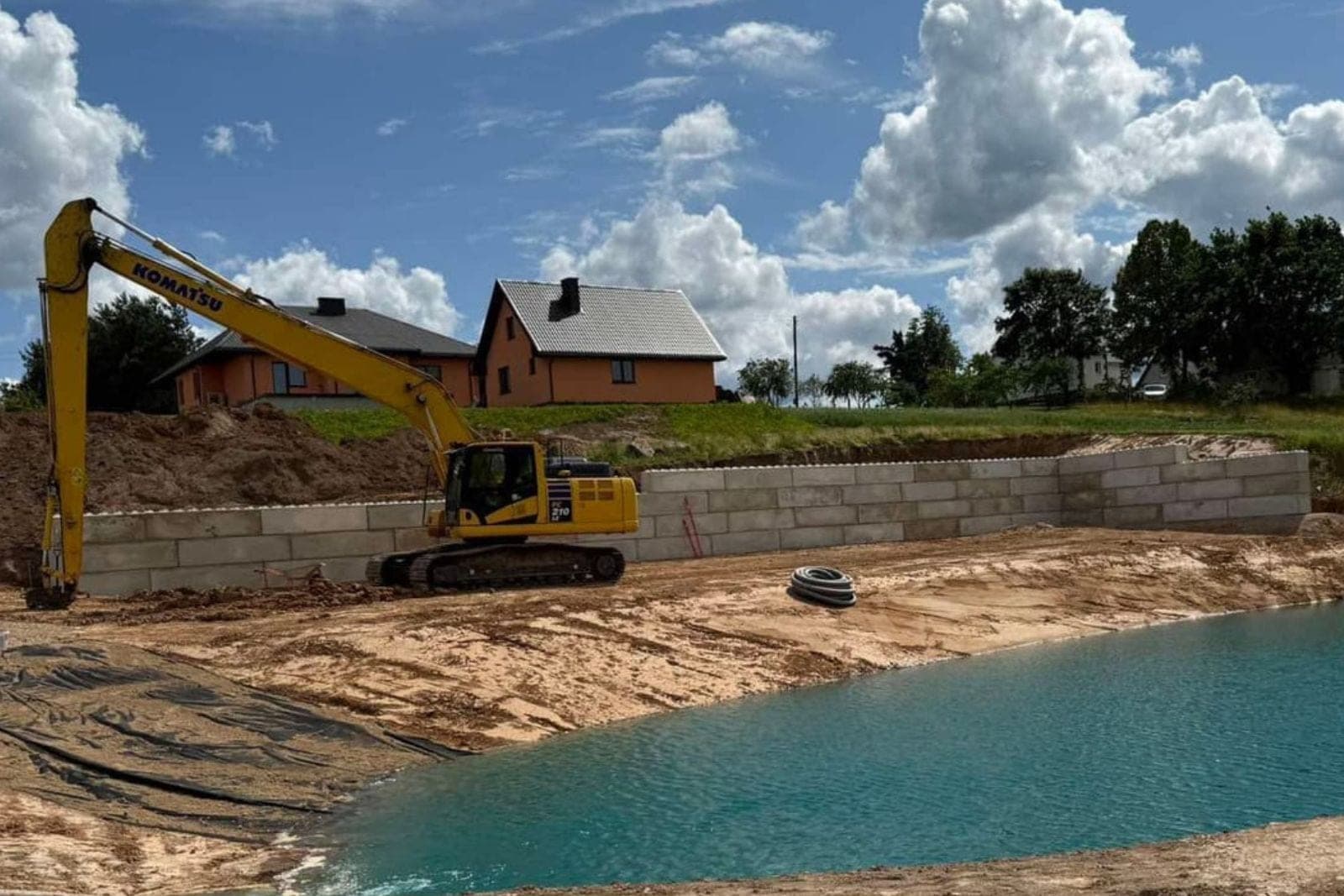 Šlaitų tvirtinimas geo koriu